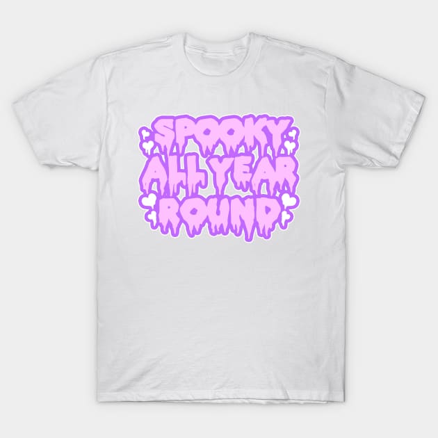 Spooky All Year Round - Pastel T-Shirt by stateements